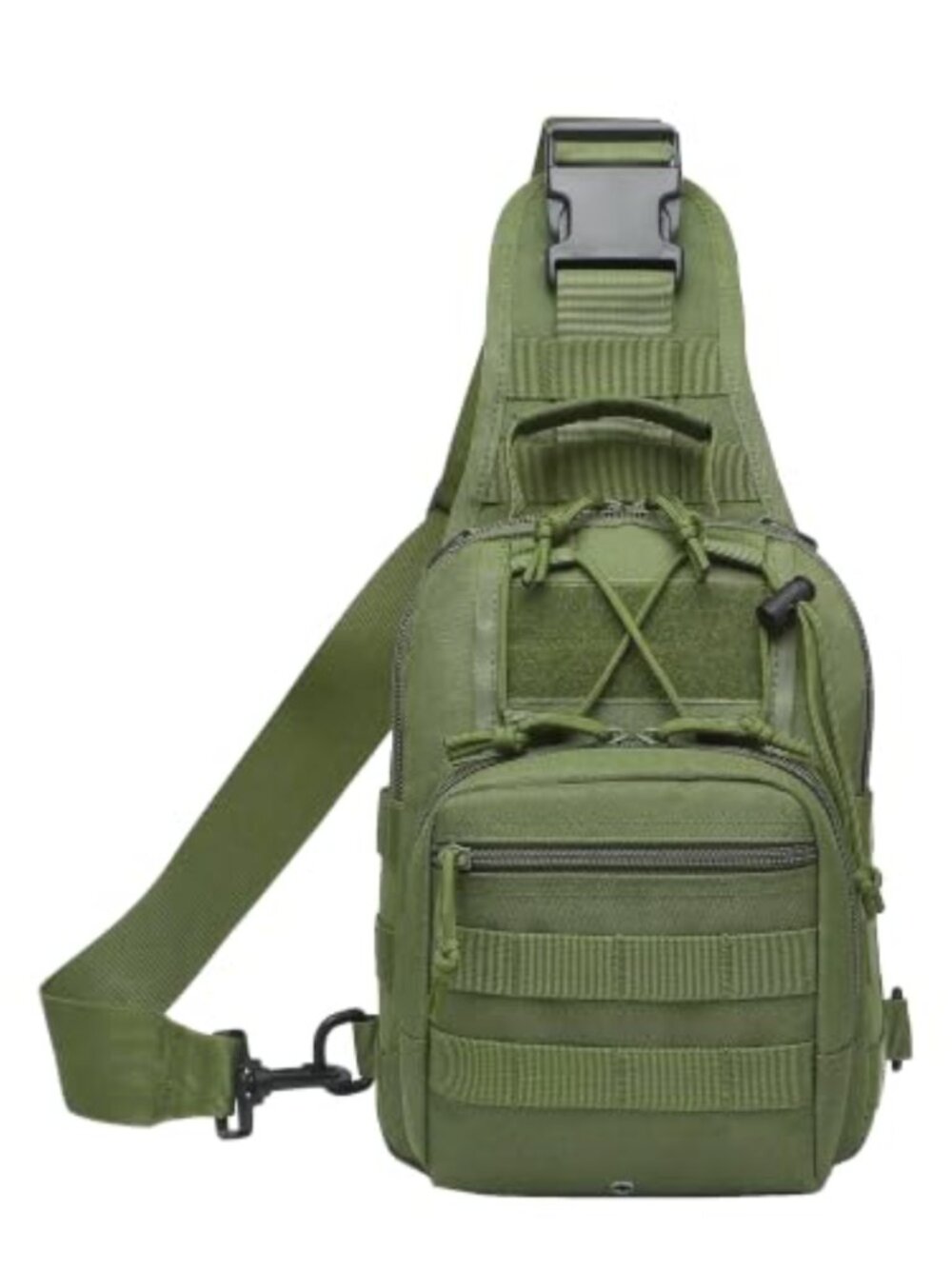Taeku Tactical Sling Bag 12L Crossbody Shoulder Backpack 600D Nylon Daypack